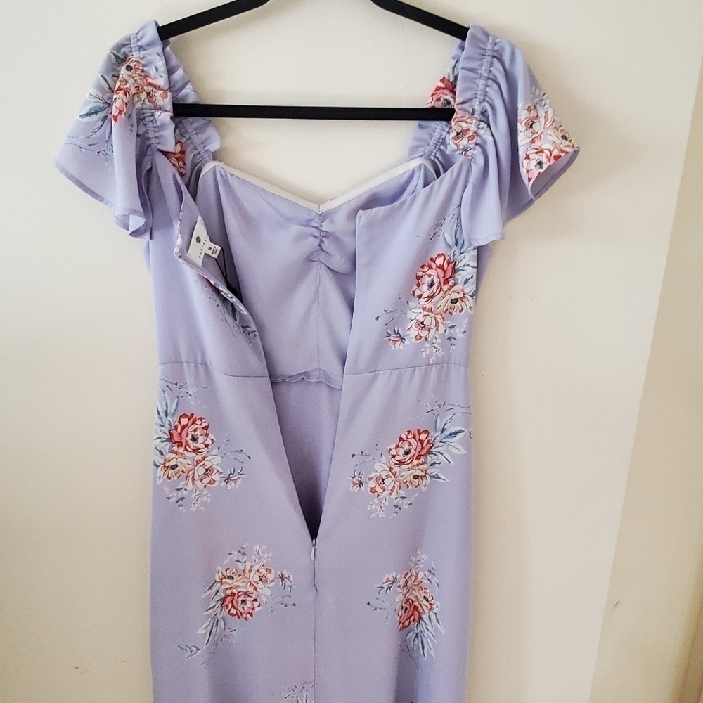 Socialite Off the Shoulder Maxi Dress NWT - Picture 12 of 15